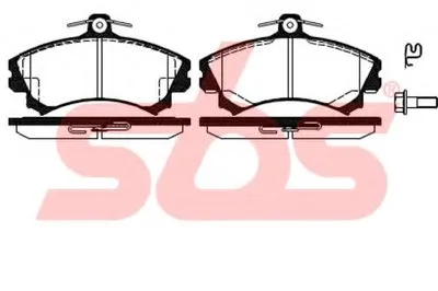 Комплект тормозных колодок, дисковый тормоз sbs купить
