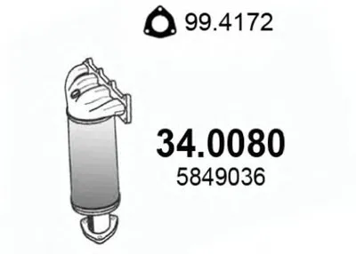 Катализатор для переоборудования ASSO купить