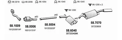 Система выпуска ОГ ASSO купить