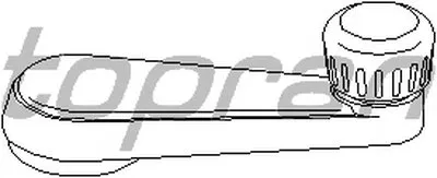 Ручка стеклоподъемника TOPRAN купить