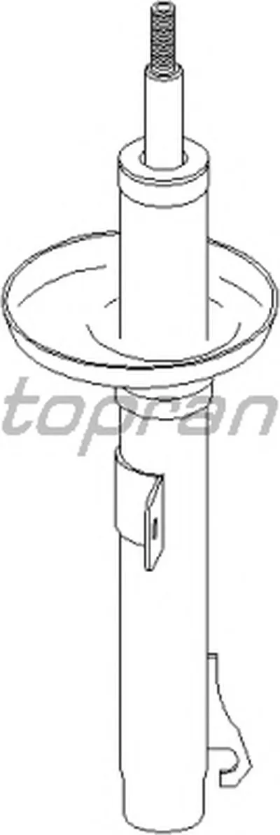 Амортизатор TOPRAN купить