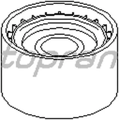 Паразитный / ведущий ролик, поликлиновой ремень TOPRAN купить