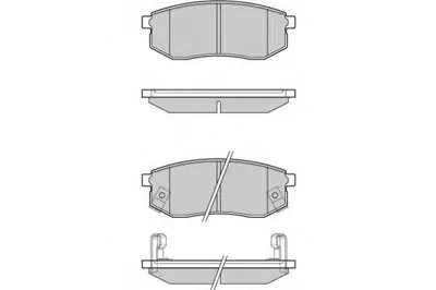 Комплект тормозных колодок, дисковый тормоз E.T.F. купить