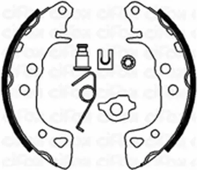 Комплект тормозных колодок CIFAM купить