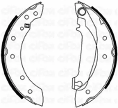 Комплект тормозных колодок CIFAM купить
