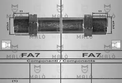Тормозной шланг MALÒ купить