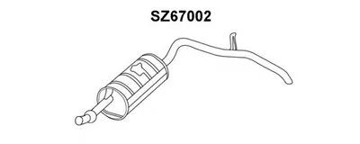 Глушитель выхлопных газов конечный VENEPORTE купить