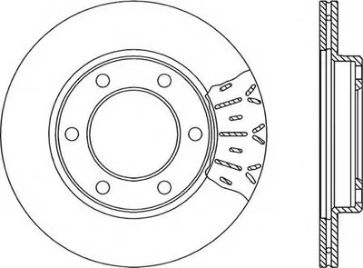 Тормозной диск RADIANCE OPEN PARTS купить
