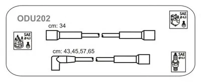 Комплект проводов зажигания JANMOR купить
