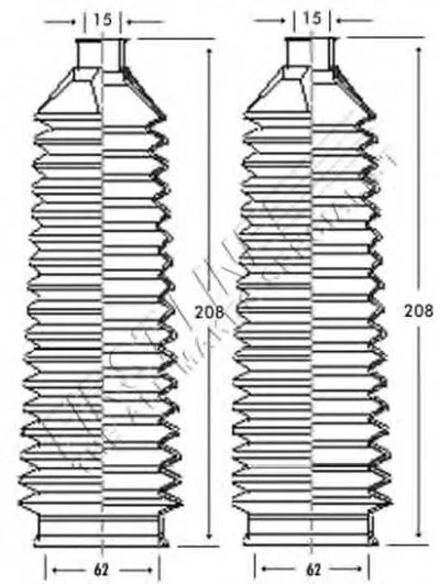 Пыльник, рулевое управление FIRST LINE купить