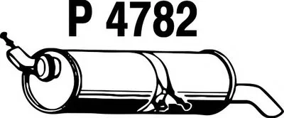 Глушитель выхлопных газов конечный FENNO купить