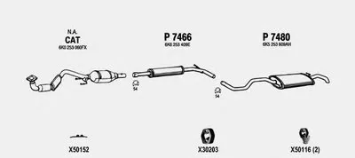 Система выпуска ОГ FENNO купить