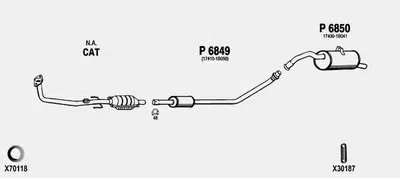 Система выпуска ОГ FENNO купить