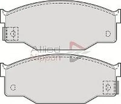 Комплект тормозных колодок, дисковый тормоз ANL Braking COMLINE купить