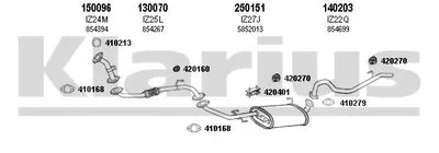 Система выпуска ОГ KLARIUS купить