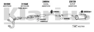 Система выпуска ОГ KLARIUS купить