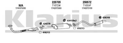 Система выпуска ОГ KLARIUS купить