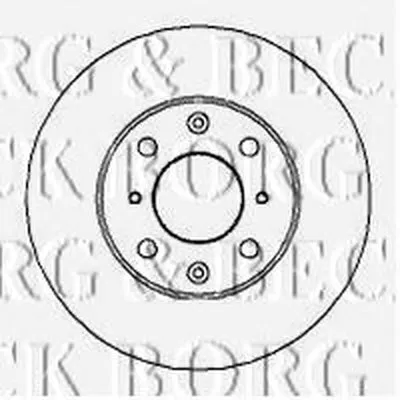 Тормозной диск BORG & BECK купить