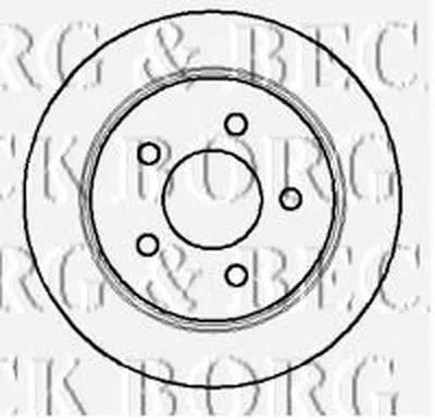 Тормозной диск BORG & BECK купить