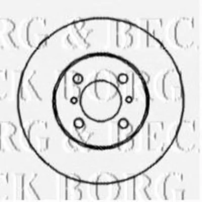 Тормозной диск BORG & BECK купить