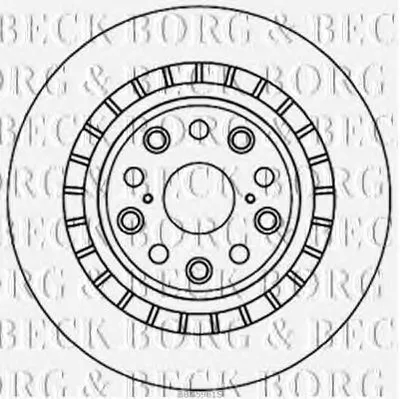 Тормозной диск BORG & BECK купить