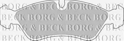 Комплект тормозных колодок, дисковый тормоз BORG & BECK купить