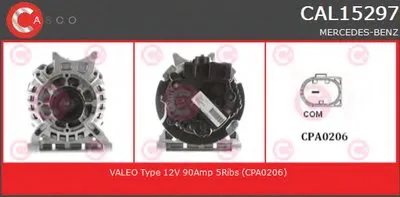 Генератор GENUINE SERIES CASCO купить