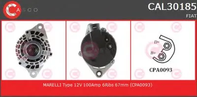 Генератор BRAND NEW SERIES CASCO купить