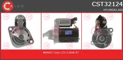 Стартер GENUINE SERIES CASCO купить