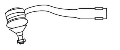 Наконечник поперечной рулевой тяги FRAP купить