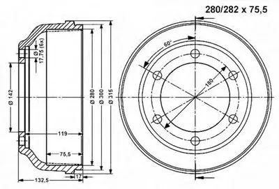 Тормозной барабан VEMA купить