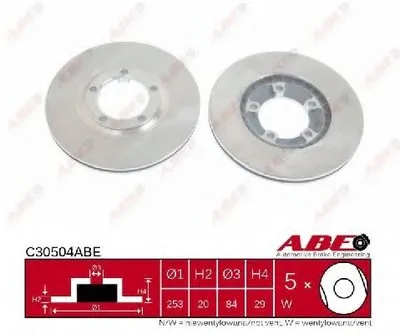 Тормозной диск ABE купить