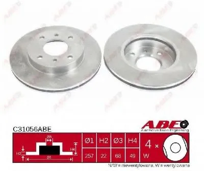 Тормозной диск ABE купить