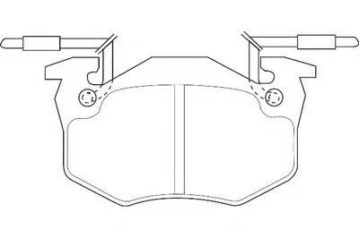 Комплект тормозных колодок, дисковый тормоз WAGNER купить