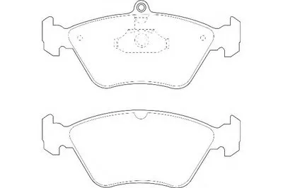 Комплект тормозных колодок, дисковый тормоз WAGNER купить