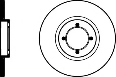 Тормозной диск HELLA PAGID купить