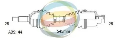 Приводной вал ODM-MULTIPARTS купить