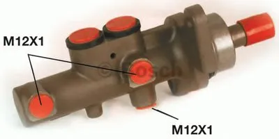 целиндер ручного тормоза BOSCH купить