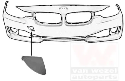 Заслонка, буксирный крюк VAN WEZEL купить