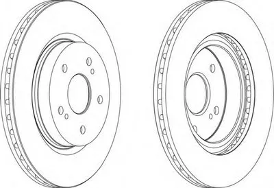 Тормозной диск PREMIER FERODO купить