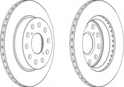 Тормозной диск PREMIER FERODO купить
