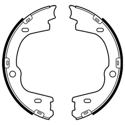 Комплект тормозных колодок, стояночная тормозная система DELPHI купить