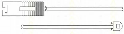 Сигнализатор, износ тормозных колодок TRISCAN купить