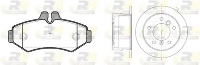 Комплект тормозов, дисковый тормозной механизм Dual Kit ROADHOUSE купить