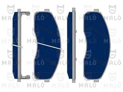 Комплект тормозных колодок, дисковый тормоз MALÒ купить