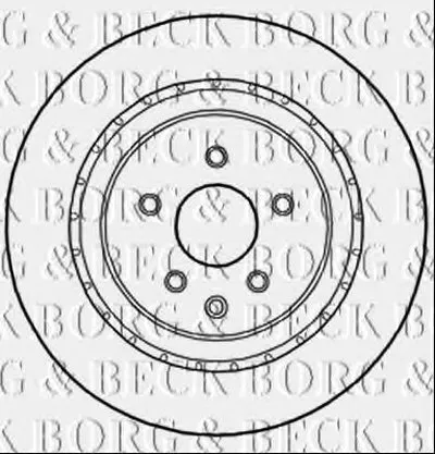 Тормозной диск BORG & BECK купить