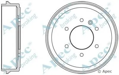 Тормозной барабан APEC braking купить