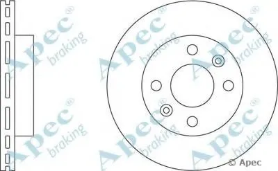 Тормозной диск APEC braking купить