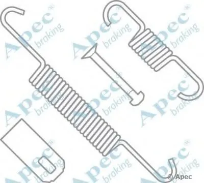 Комплектующие, тормозная колодка APEC braking купить