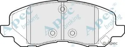 Комплект тормозных колодок, дисковый тормоз APEC braking купить